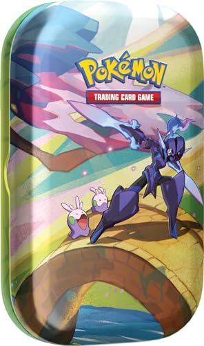 Pokemon TCG: Vibrant Paldea Mini Tin - Ceruledge & Goomy (2 Booster Packs, 1 Sticker Sheet)