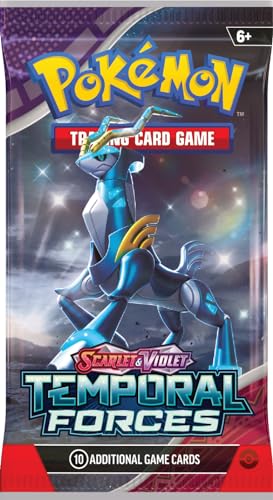Pokemon TCG: Scarlet and Violet: Temporal Forces: Elite Trainer Box: Iron Leaves
