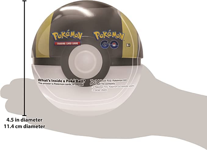 Pokemon TCG: Pokemon Go Poke Ball Tin - Black Ultra Ball