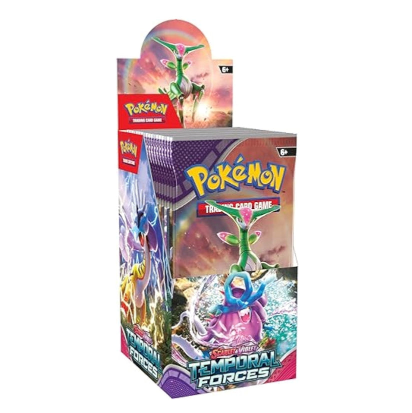 TCG: Scarlet & Violet - Temporal Forces Booster Display Box (18 Booster Packs)