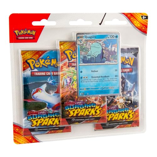 Pokémon TCG: Scarlet & Violet - Surging Sparks Three-Booster Quagsire