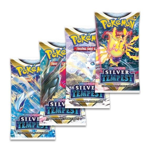 Pokemon Sword & Shield Silver Tempest Single Booster Trading Card Game TCGSPY Pokemon Sword & Shield Silver Tempest Single Booster Trading Card Game TCGSPY