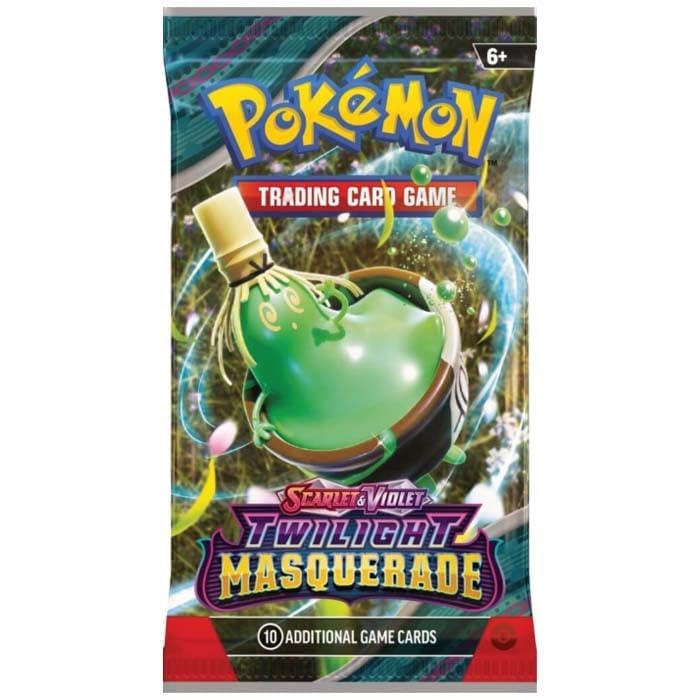 POKEMON TCG Scarlet & Violet 6: Twilight Masquerade Booster Pack