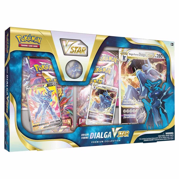 699-17240 Dialga VSTAR Premium Collection Trading Card Game, Multicolour