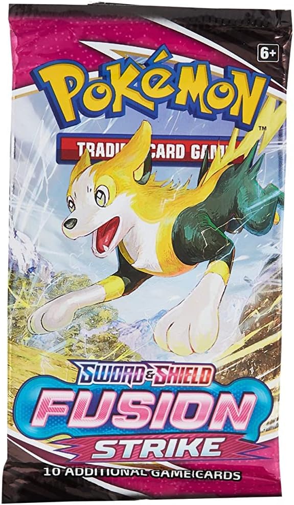 Pokemon Sword & Shield Fusion Strike Booster Pack Trading Card Game