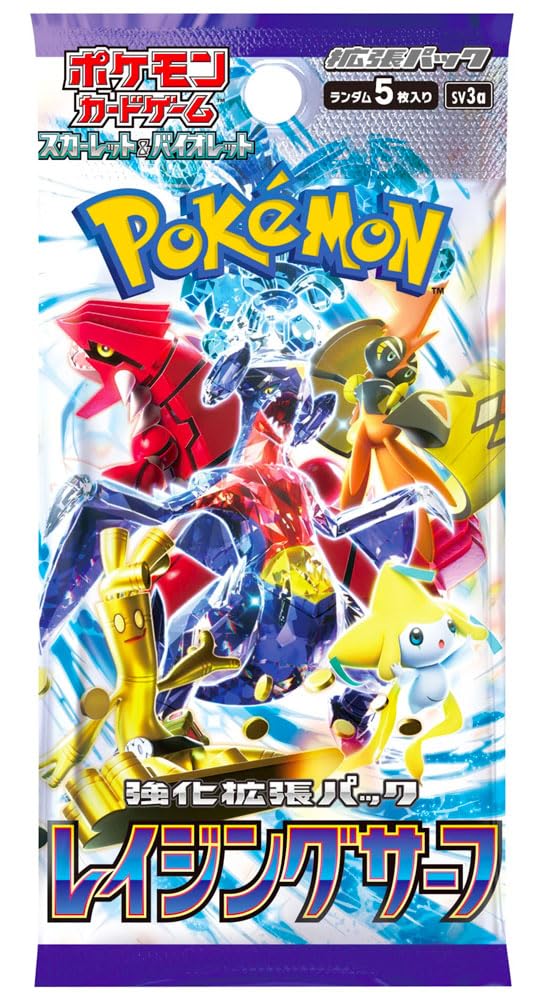 Pokémon (1 Pack) Japanese Pokemon Card Game Raging Surf SV3a Booster Pack (5 Cards Per Pack)