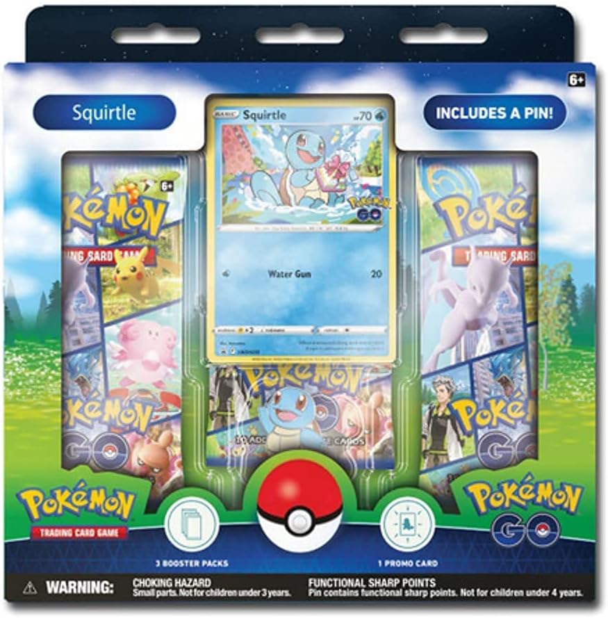 Pokemon TCG: Pokemon Go Pin Collection -Squirtle