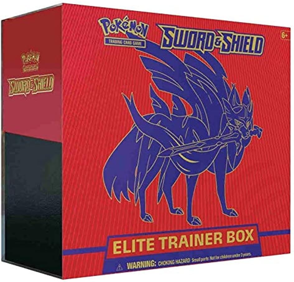 Pokemon TCG: Sword & Shield Zacian Elite Trainer Box