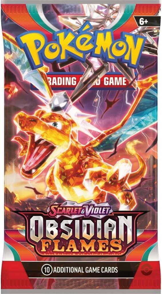 Pokemon TCG Scarlet & Violet Obsidian Flames Set Booster Pack Box Asst 36 x 10PK