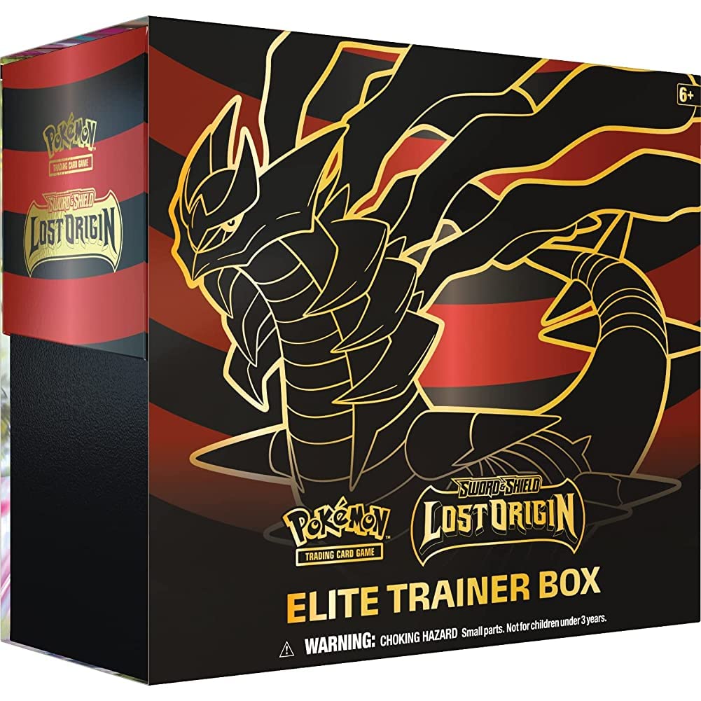 Pokemon TCG: Sword & Shield - Lost Origin Elite Trainer Box (8 Boosters & Premium Accessories)