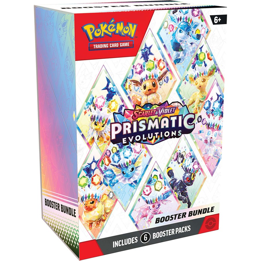 Pokemon TCG Scarlet & Violet 8.5 Prismatic Evolutions Booster Bundle TCGSPY Pokemon TCG Scarlet & Violet 8.5 Prismatic Evolutions Booster Bundle TCGSPY