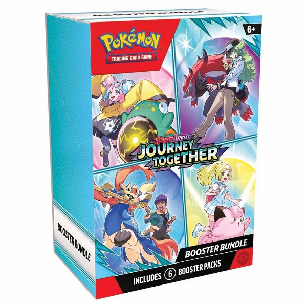 Pokémon TCG: Scarlet & Violet—Journey Together Booster Bundle (6 Booster Packs)