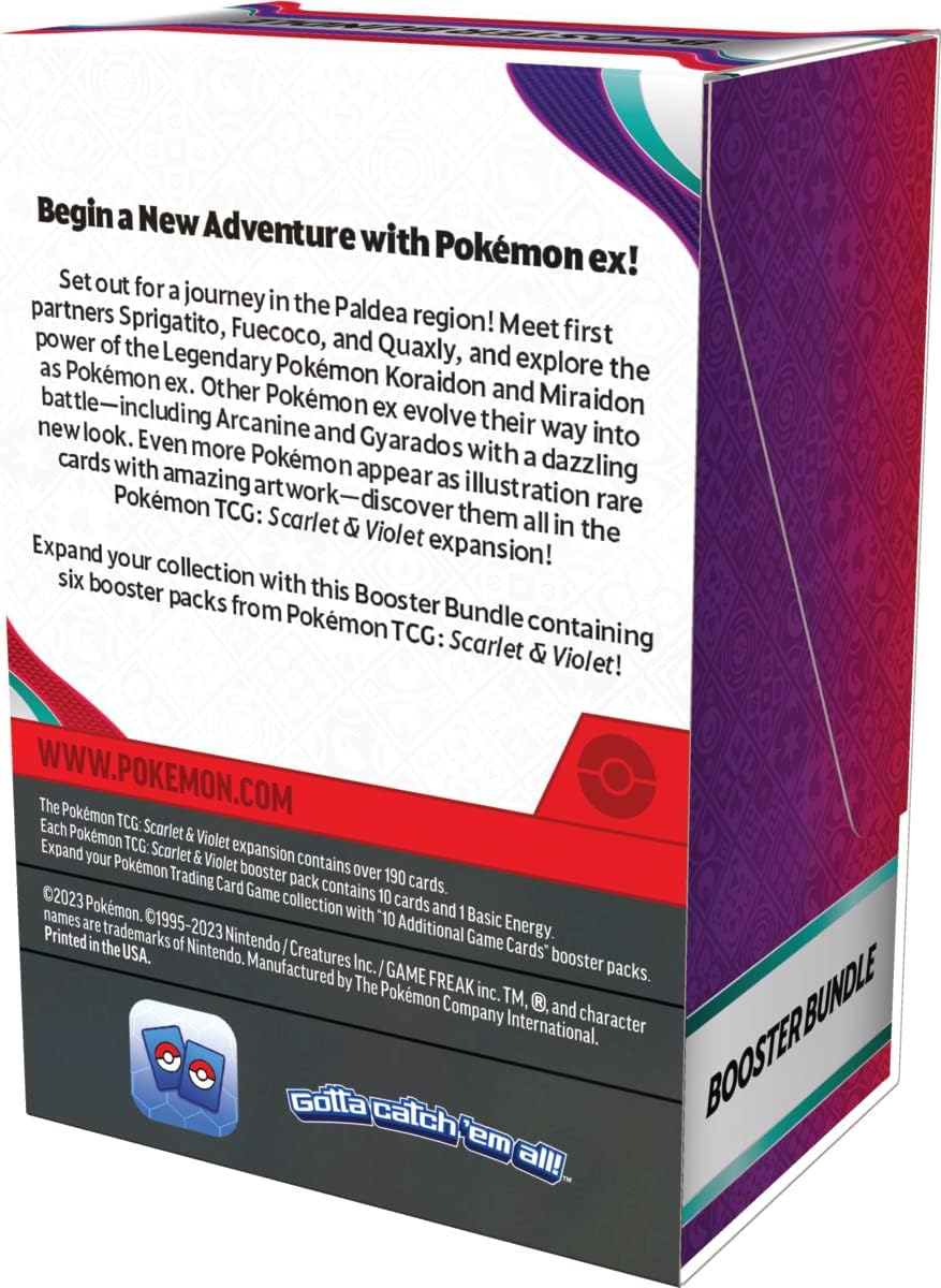 Pokemon TCG Scarlet and Violet 2: Paldea Evolved Booster Bundle