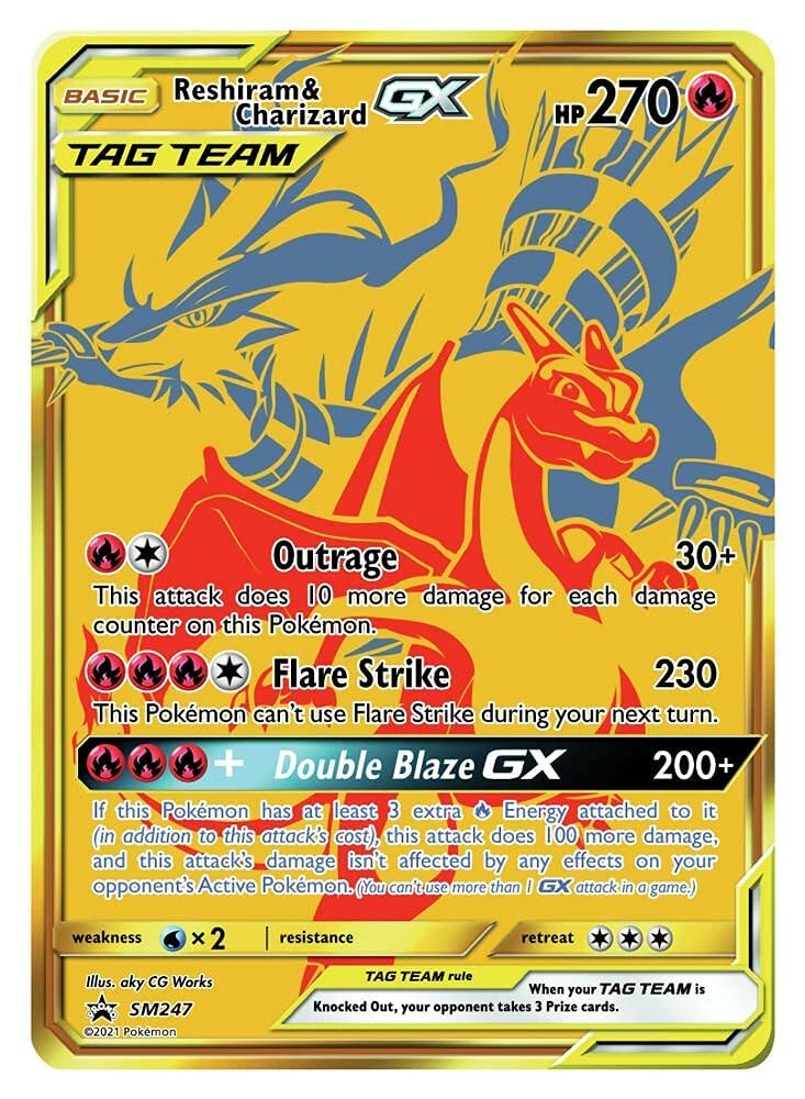 Pokemon Trading Card Game - Reshiram & Charizard GX Premium Collection