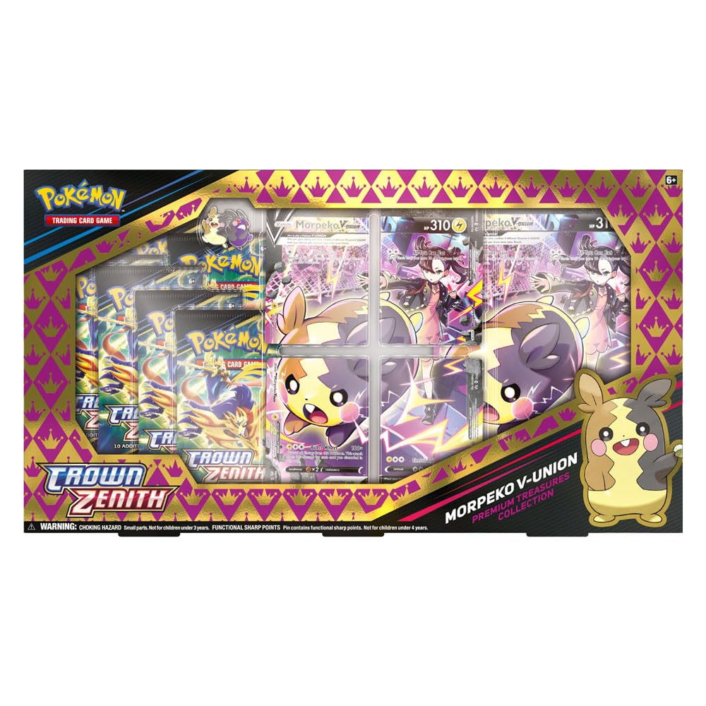 Pokemon TCG: Morpeko V-Union Premium Treasures Collection