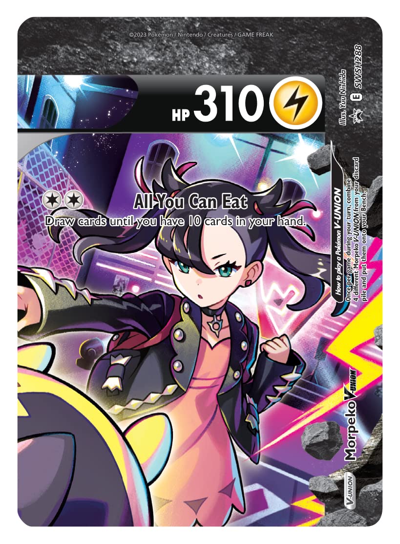 Pokémon TCG: Crown Zenith Premium Playmat Collection Morpeko V-Union Box