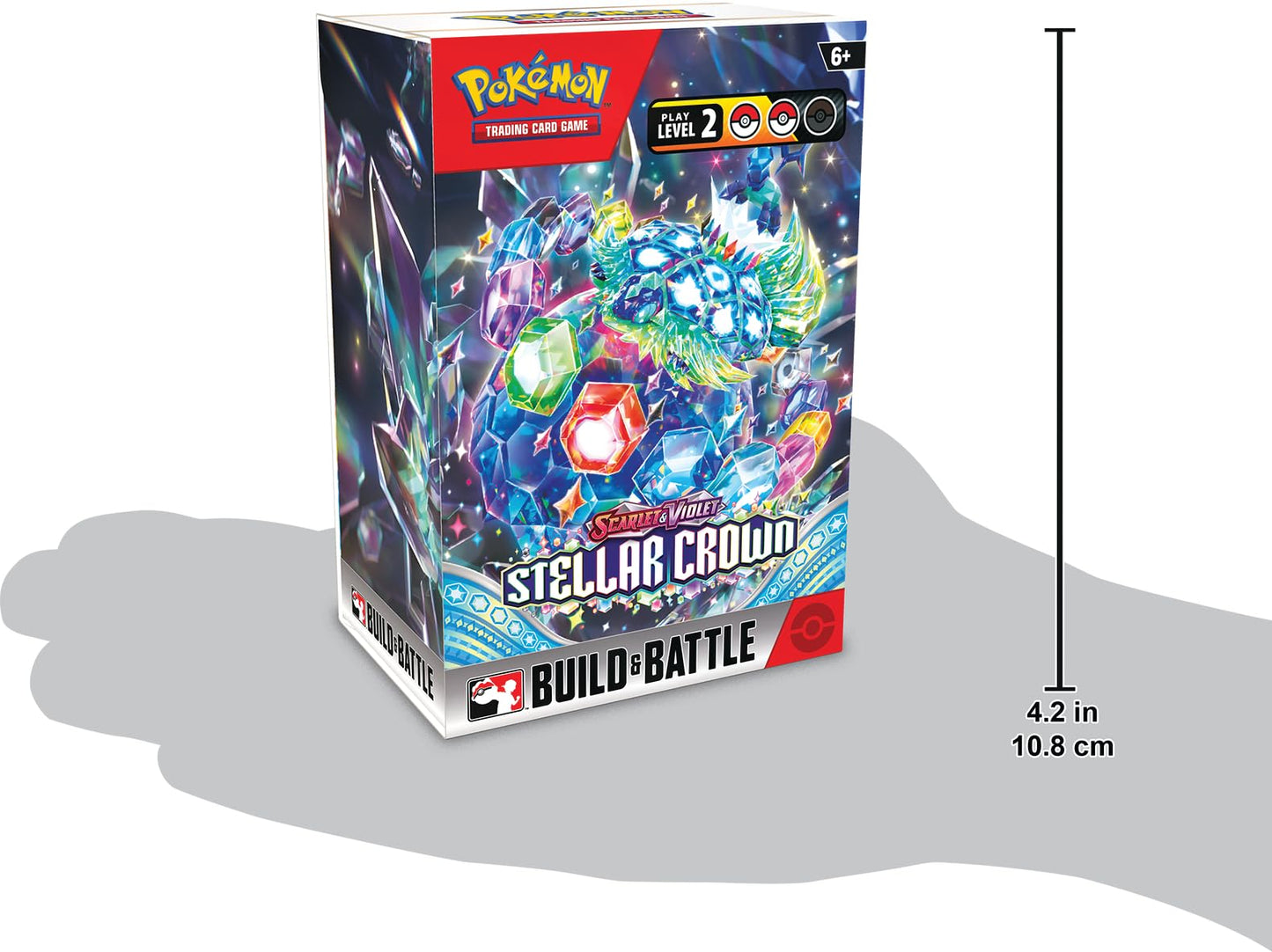Pokemon TCG Scarlet & Violet 7 Stellar Crown Build & Battle Box