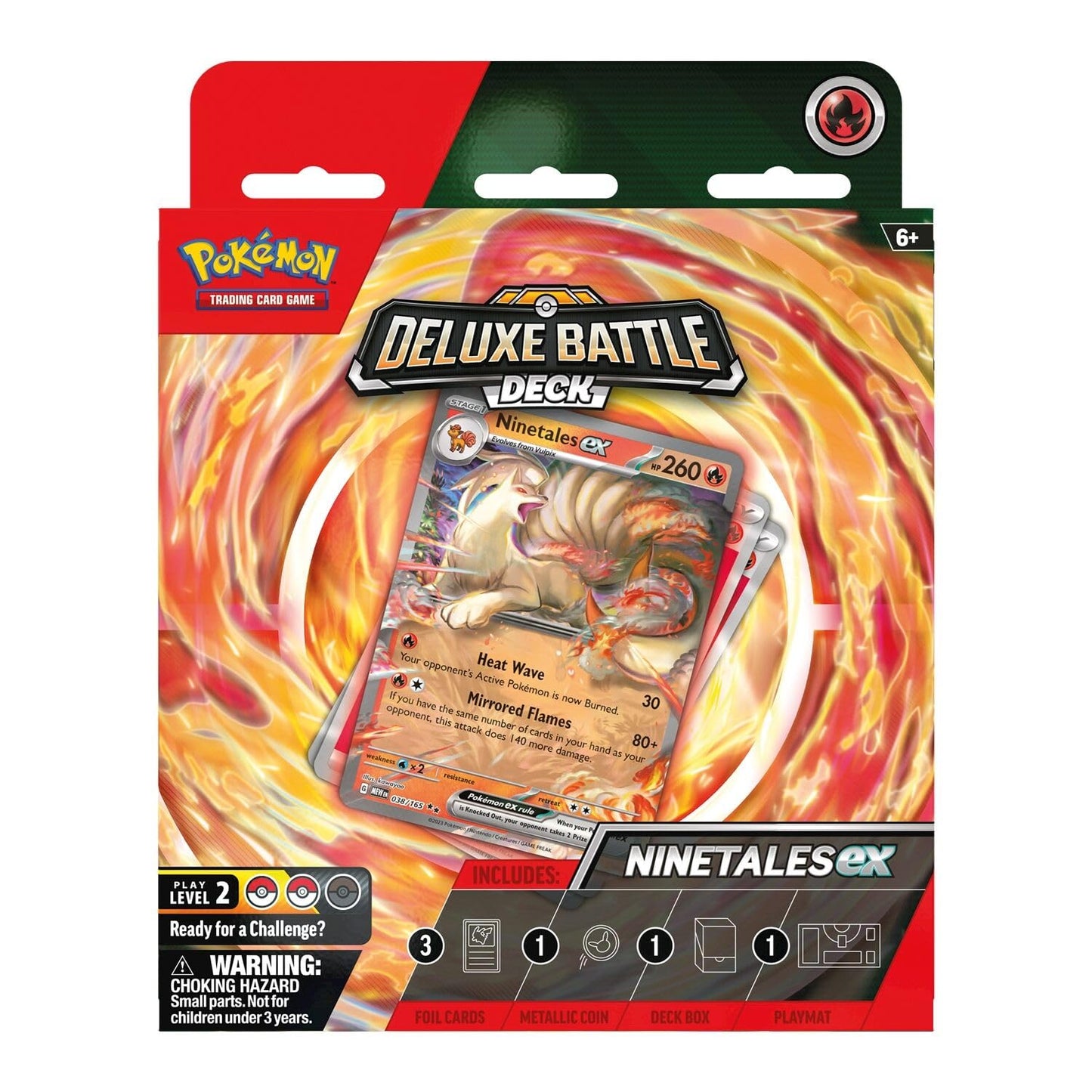 Pokémon TCG: Ninetales ex/Zapdos ex Deluxe Battle Deck