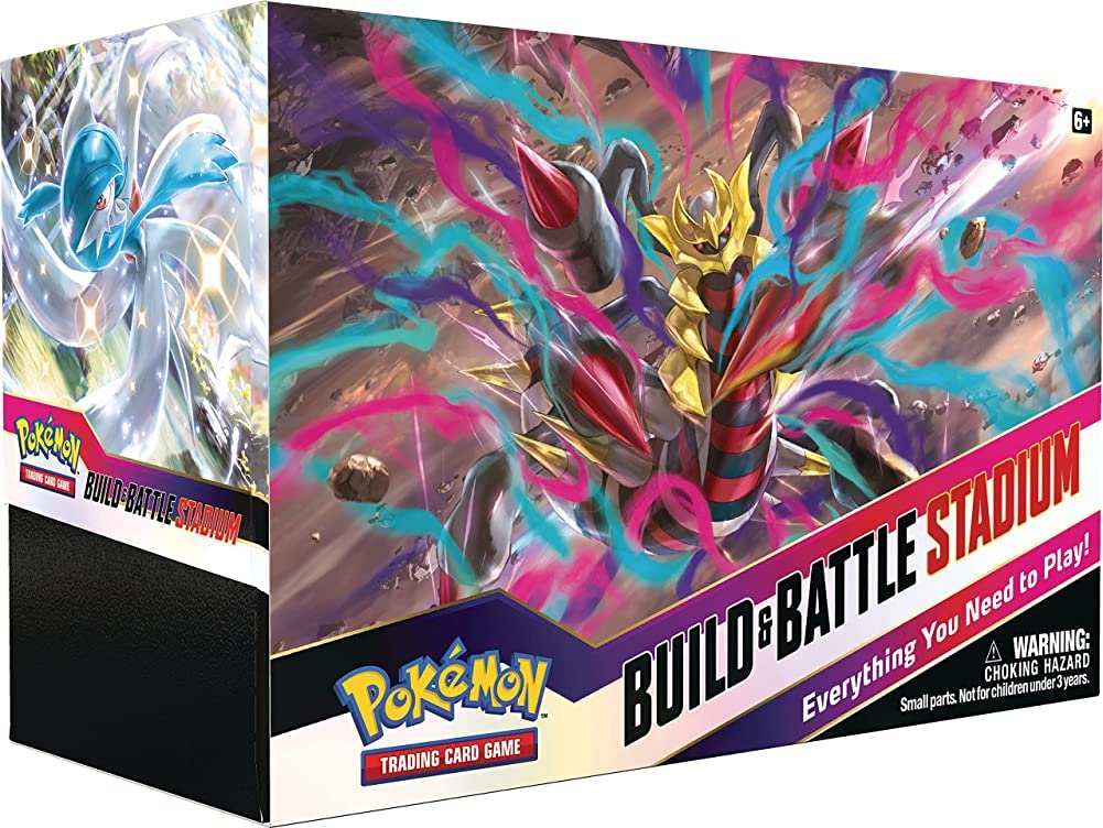 Pokemon TCG: Sword & Shield - Lost Origin Build & Battle Stadium (2 Decks, 12 Boosters & more)