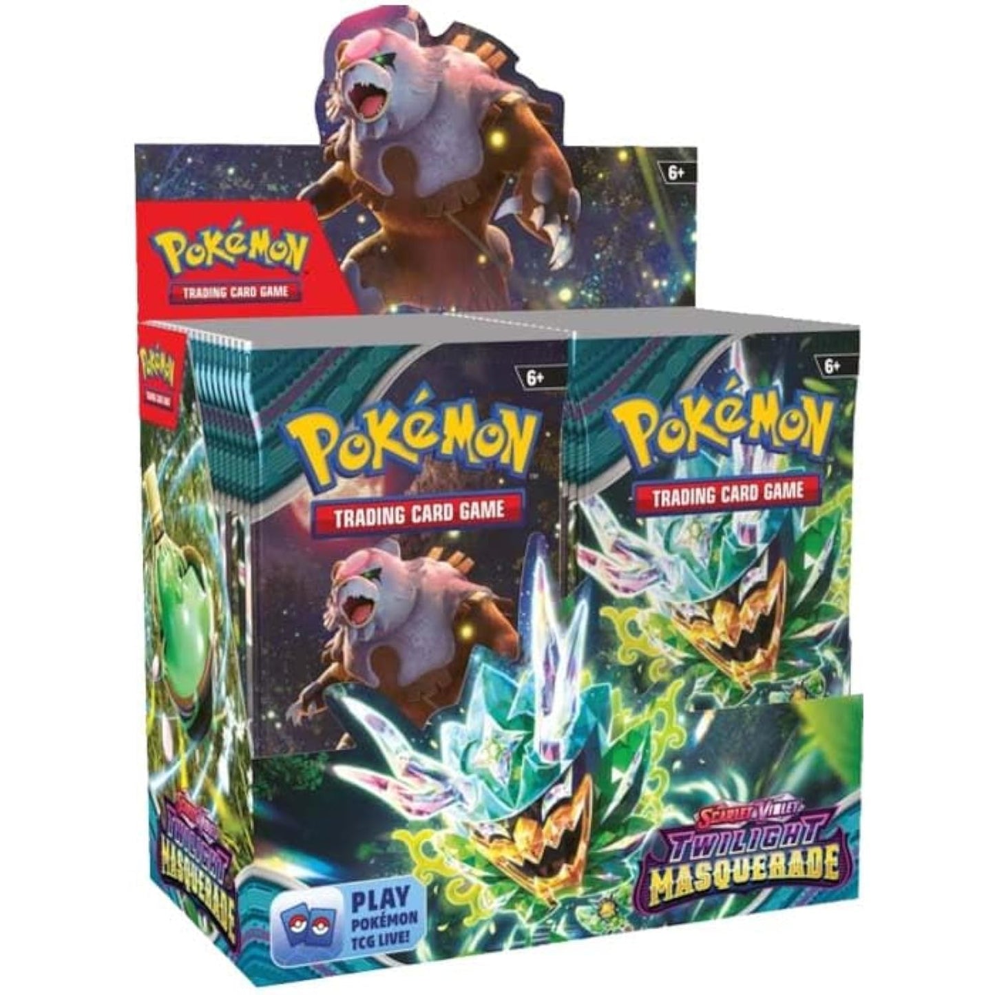 POKEMON TCG Scarlet & Violet 6: Twilight Masquerade Booster Pack