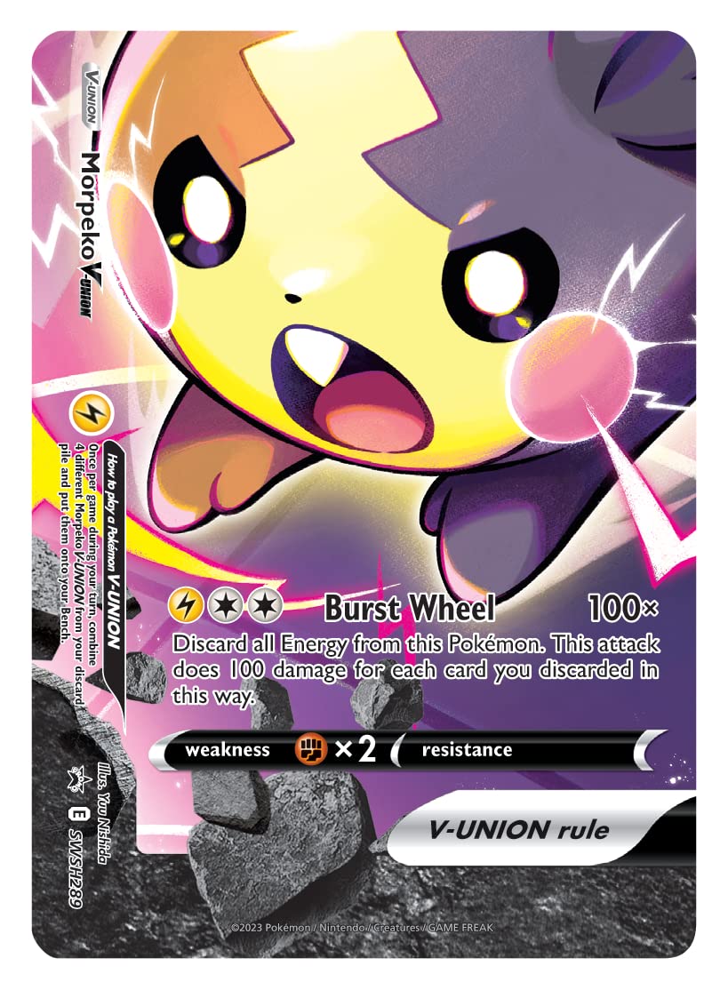 Pokémon TCG: Crown Zenith Premium Playmat Collection Morpeko V-Union Box