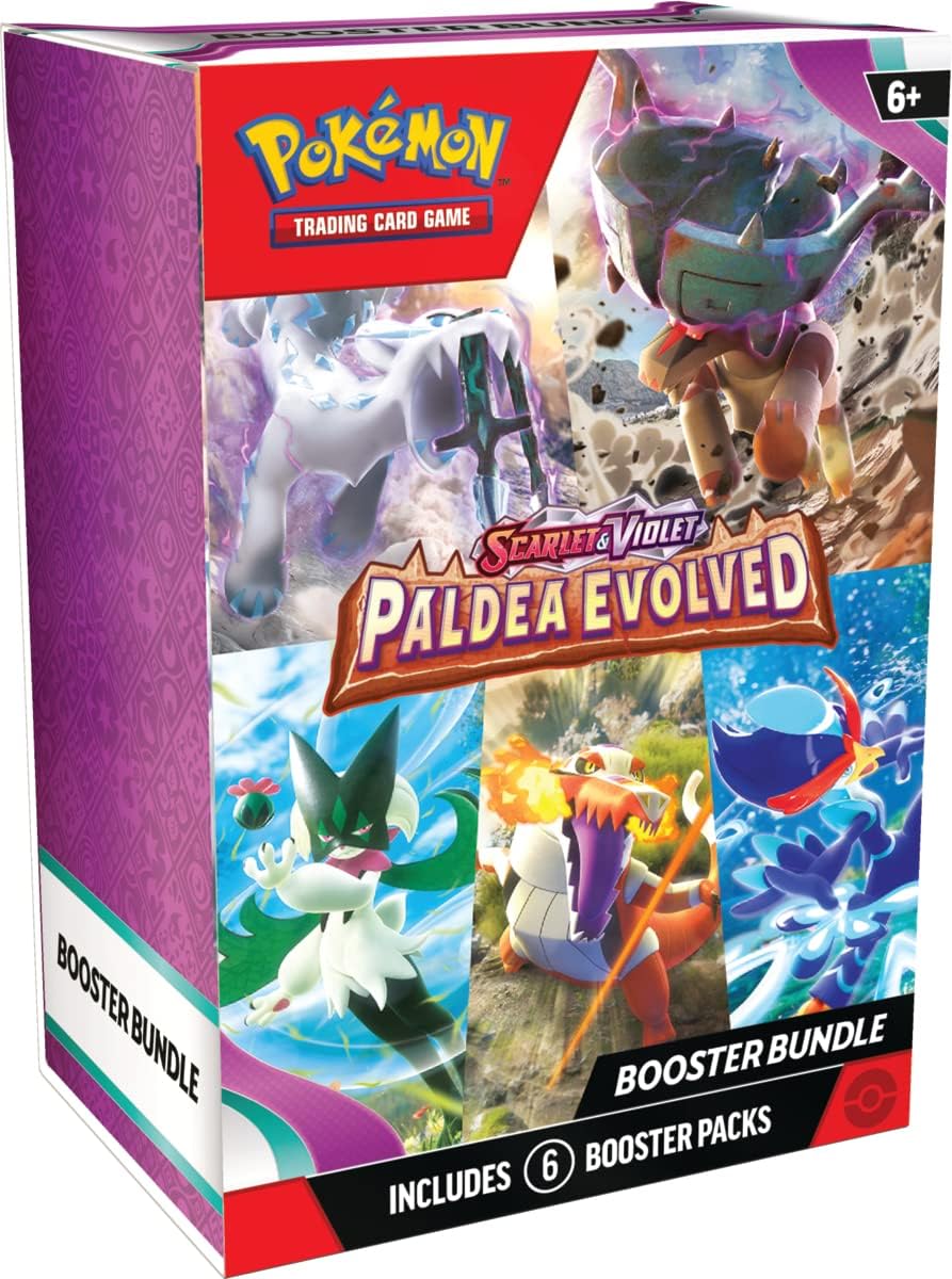 Pokemon TCG Scarlet and Violet 2: Paldea Evolved Booster Bundle