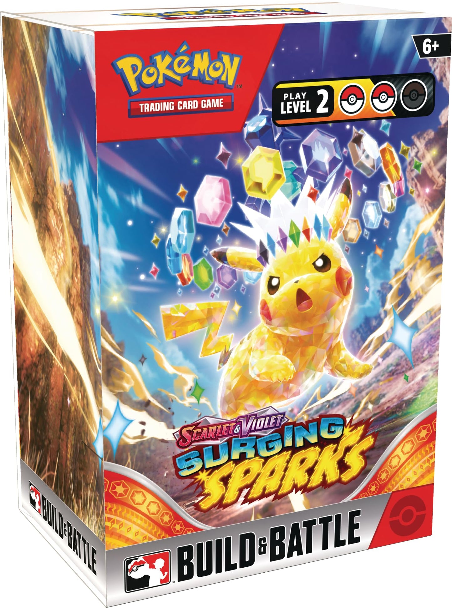 Pokémon TCG: Scarlet & Violet - Surging Sparks Build & Battle Box