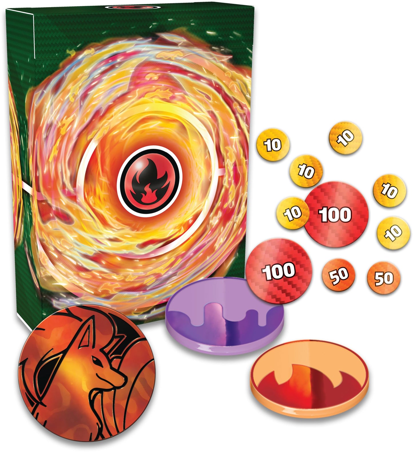 TCG: Ninetales ex Deluxe Battle Deck (Ready to Play 60 Card Deck & Accessories)