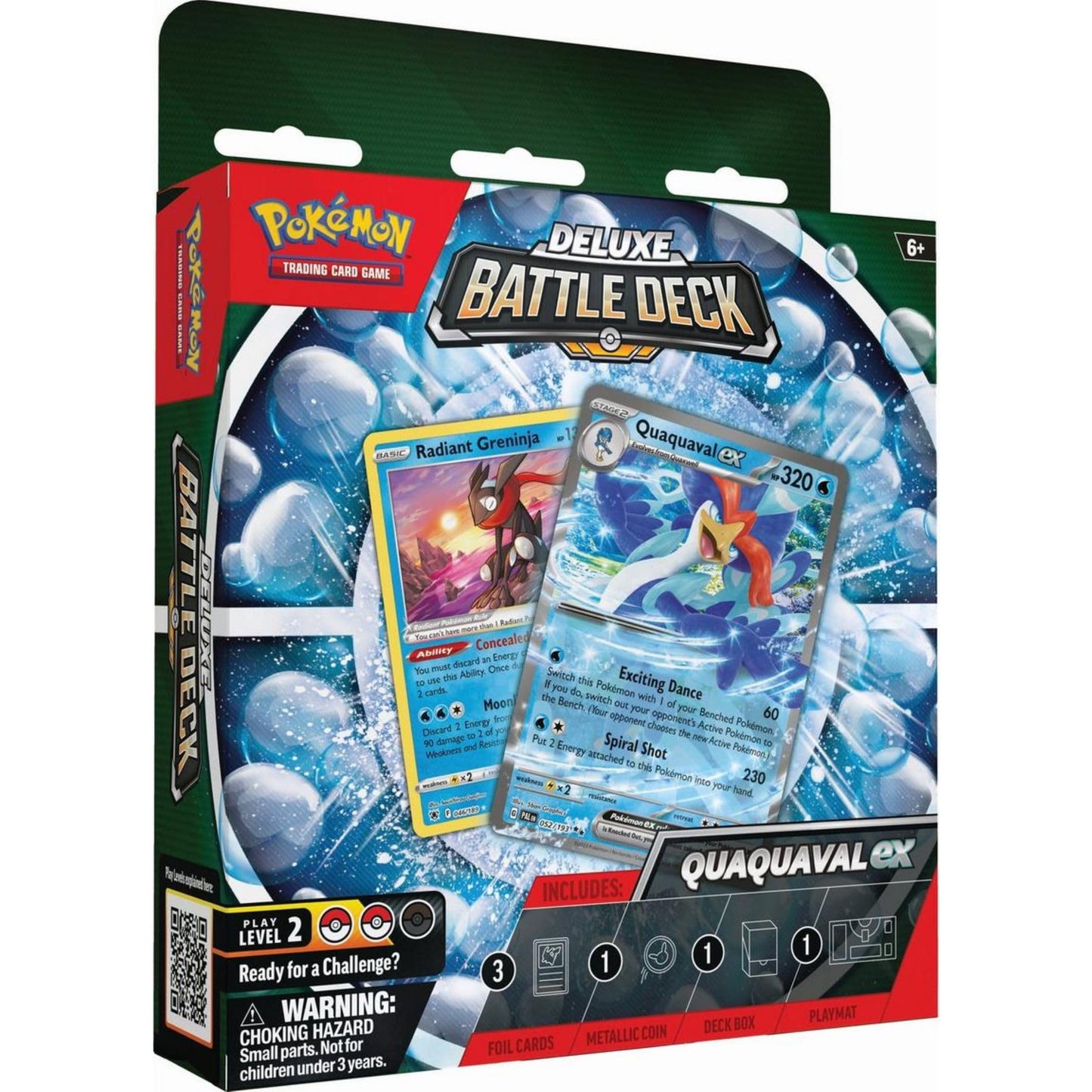 Pokemon TCG: Quaquaval Deluxe Battle Deck