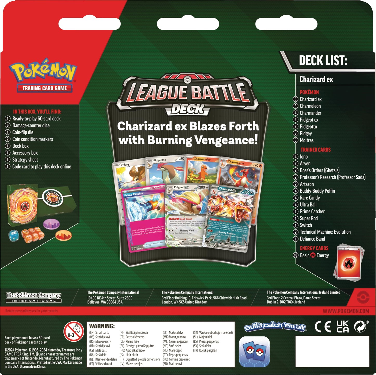 TCG: League Battle Deck Charizard ex