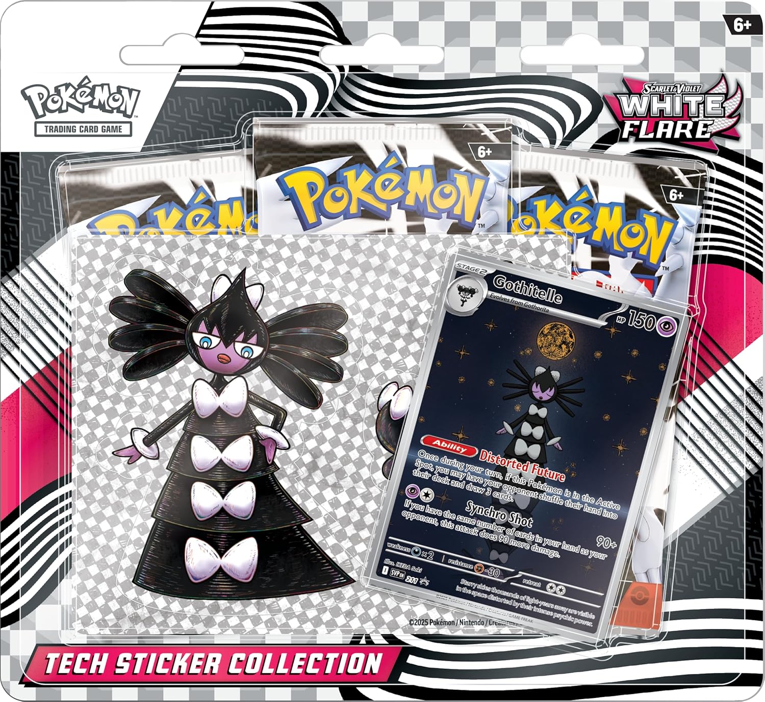 pokemon card shops near me within 1 mi Pokemon TCG Scarlet & Violet 10.5 White Flare Tech Sticker Blister – TCGSPY