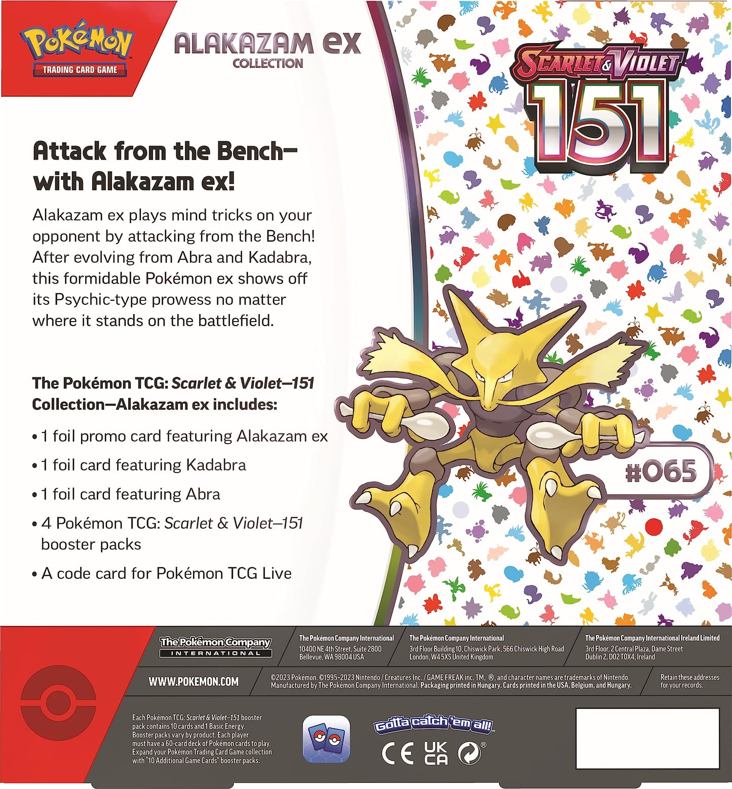TCG Scarlet & Violet - 151 CollectionÑAlakazam ex