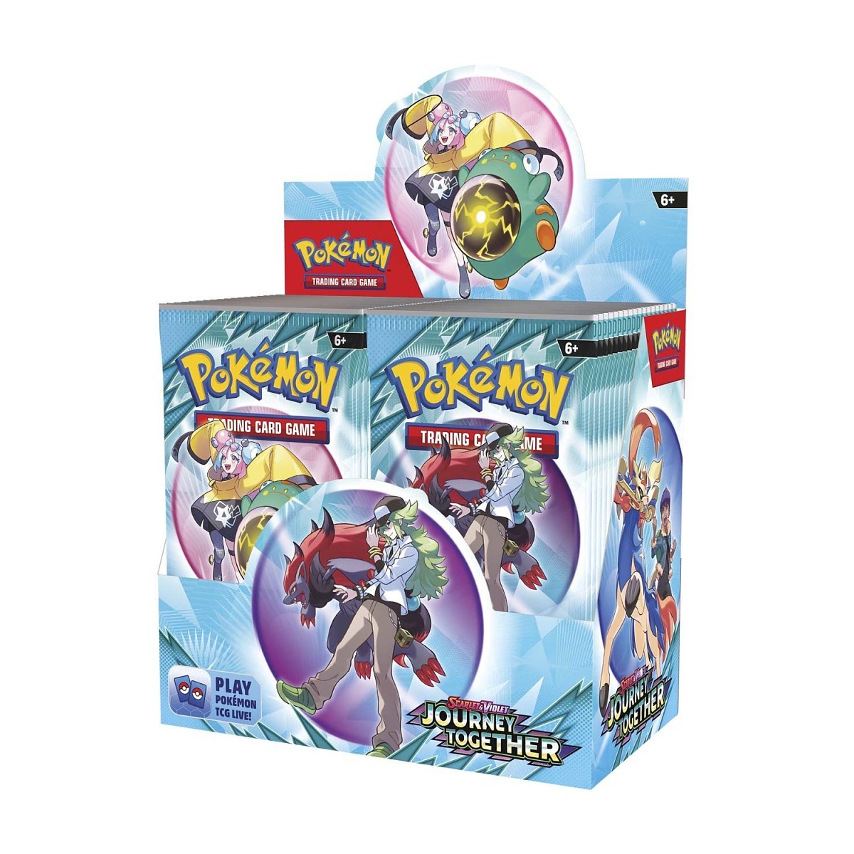Pokemon TCG Scarlet & Violet 9 Journey Together Booster Display