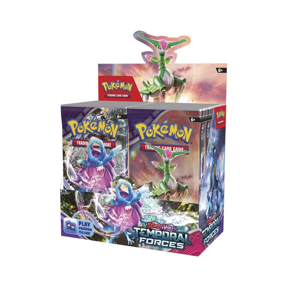 POKEMON TCG: Scarlet and Violet: Temporal Forces: Booster Display Box