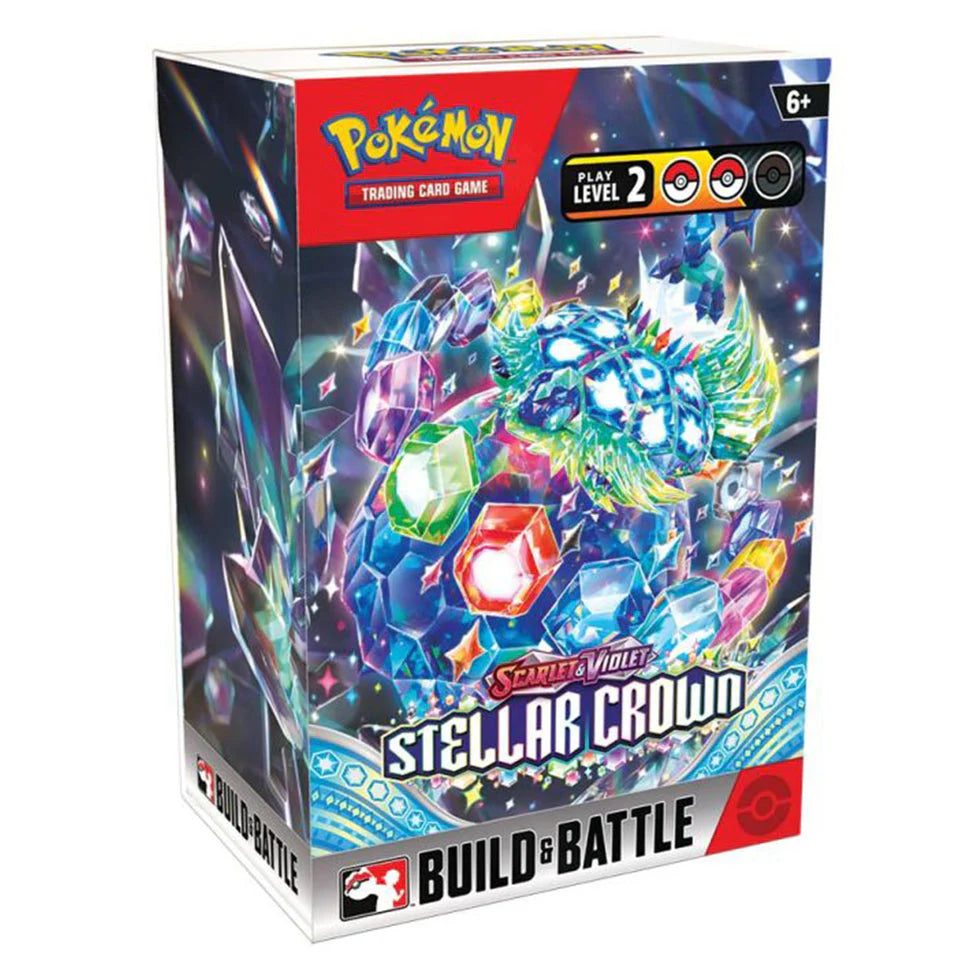 POKEMON TCG: Scarlet & Violet Stellar Crown BUILD AND BATTLE