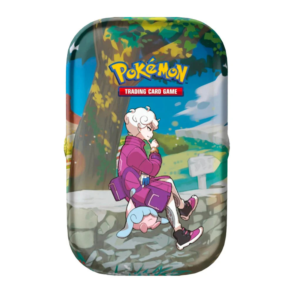 Pokemon TCG: Crown Zenith Mini Tin - Bede & Hatenna (2 Booster Packs & 1 Pokemon Art Card)