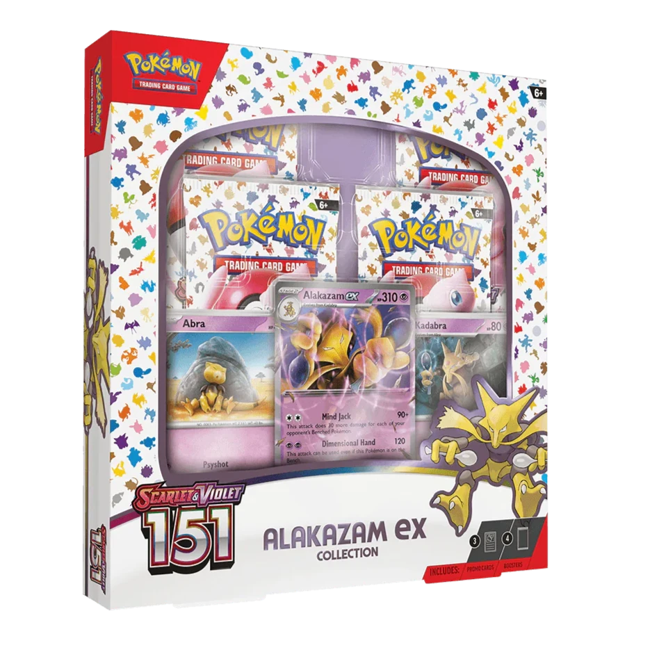 Pokemon TCG Scarlet & Violet 3.5 Pokemon 151 Alakazam Ex Box