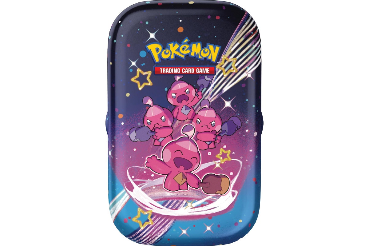 TCG: Scarlet & Violet - Paldean Fates Mini Tin - Tinkatink (2 Booster Packs, 1 Sticker & 1 Art Card)