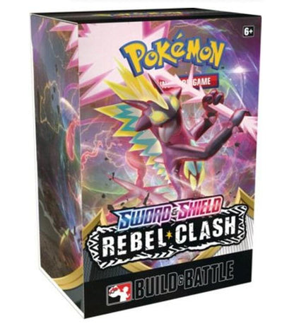 Pokemon TCG Sword & Shield Rebel Clash Build & Battle Box