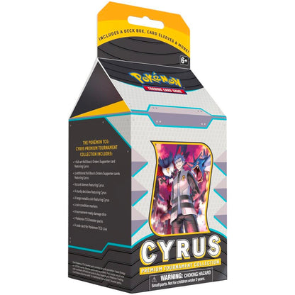 Pokemon TCG: Cyrus Premium Tournament Collection (1 Full-Art Foil Card, 3 Foil Cards & 7 Boosters)