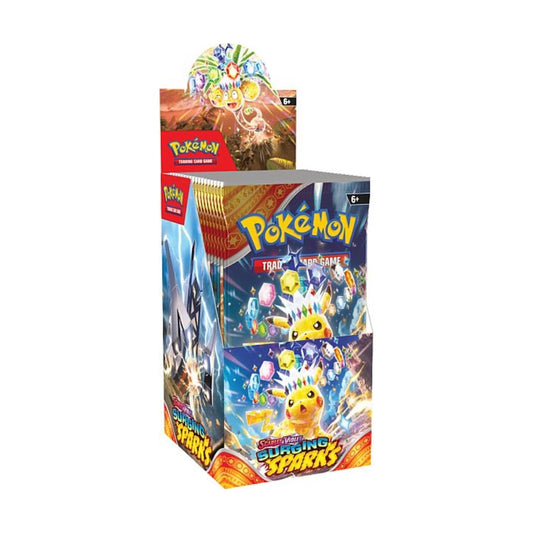 Pokemon TCG: Scarlet & Violet Surging Sparks Booster Display (18 Booster Packs)