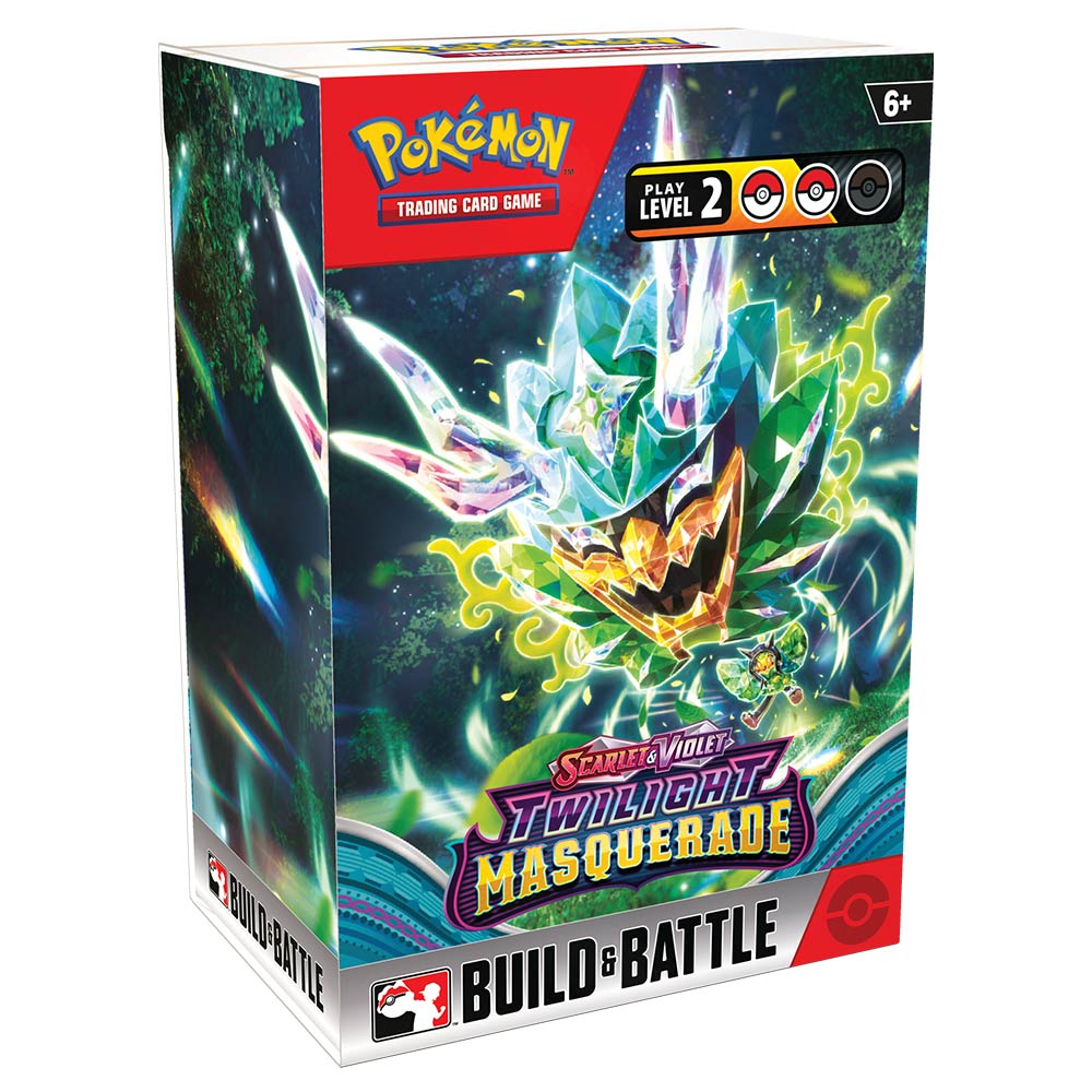 POKEMON TCG: SCARLET AND VIOLET TWILIGHT MASQUERADE BUILD AND BATTLE