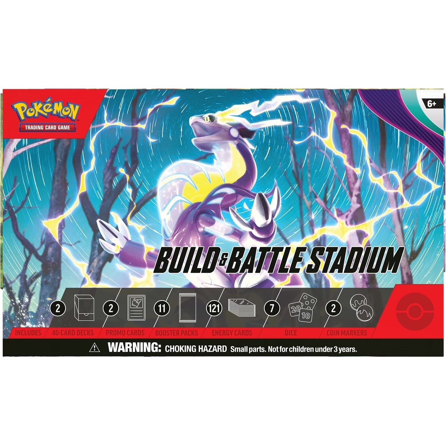 Pokemon TCG: Scarlet & Violet Build & Battle Stadium (2 Decks, 11 Boosters & more)