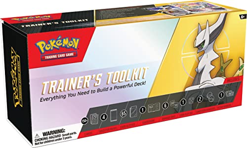 Pokemon TCG: Trainer’s Toolkit 2023 (Over 150 useful cards, 4 boosters & more)