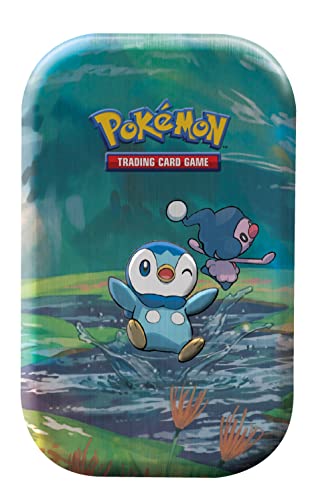 Pokemon TCG: Sinnoh Stars Mini Tin - Piplup, Mr Mime (2 Booster Packs & 1 Pokemon Art Card)