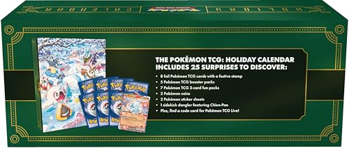 Pokemon TCG Holiday 2024 Calendar