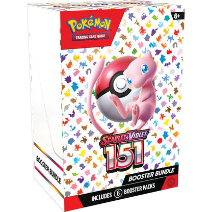 Pokemon TCG: Scarlet & Violet - 151 Booster Bundle (6 Booster Packs)