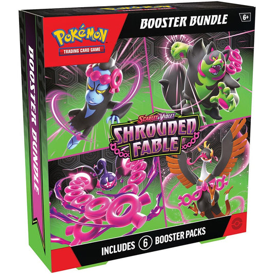 Pokémon TCG: Scarlet & Violet—Shrouded Fable Booster Bundle (6 Booster Packs)