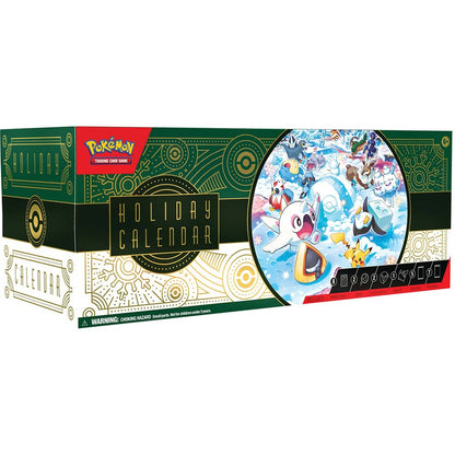 TCG: Holiday Calendar (8 Foil Promo Cards, 6 Booster Packs & more), for ages 6+