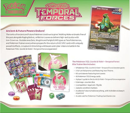 Pokémon TCG: Scarlet & Violet—Temporal Forces Elite Trainer Box